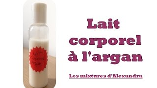 Lait corporel à largan [upl. by Nomis]