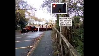 trago mills newton abbot level crossing 2023 [upl. by Syramad294]