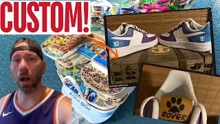 MUST SEE Custom shoes for Royal Caribbean Icon of the Seas  Charity Auction for Make a Wish [upl. by Winne283]