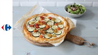 Plaattaart met courgette tomaten en ricotta [upl. by Atikal703]