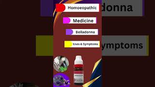 Belladonna Homeopathic Medicine  Belladonna 30  Belladonna 200 uses amp  Identifying Symptoms [upl. by Eniale256]