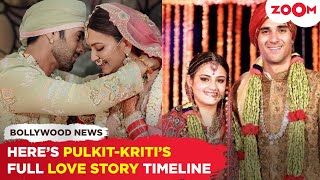 Kriti Kharbanda amp Pulkit Samrat’s LOVE story From marrying Salman Khans rakhi sister to livein [upl. by Inattirb430]