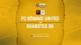 FC NÕMME UNITED  SKANSTES SK LIIVIMAA TALILIIGA  CTASAND 1 voor [upl. by Nylirac]