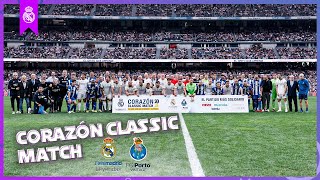 HIGHLIGHTS  Real Madrid Legends 01 FC Porto Vintage  Corazón Classic Match [upl. by Irek]