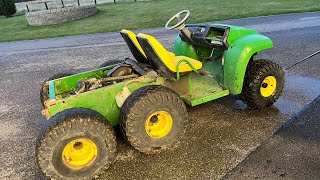 6x4 John Deere gator fixing and testing [upl. by Cummine]