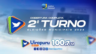 COBERTURA E APURAÇÃO DAS ELEIÇÕES MUNICIPAIS 2024  2° TURNO  UIRAPURU JAGUARIBANA 1007 FM [upl. by Atnauqal]