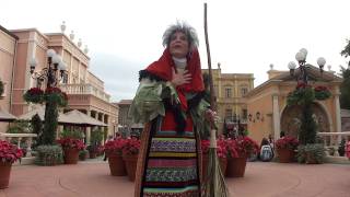 La Befana the Italian Storyteller 2011 Disneys EPCOTMTS [upl. by Zailer]