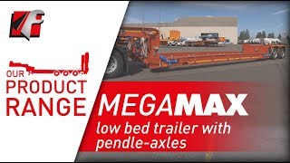 FAYMONVILLE MegaMAX  Low bed trailer with pendleaxles [upl. by Meras]