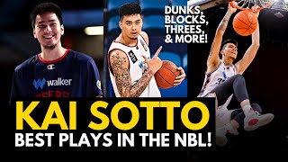 Kai Sotto NBL Rookie Year Highlights DUNKS BLOCKS amp MORE  Season Highlights  Adelaide 36ers [upl. by Tila179]