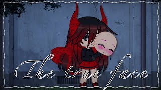 The true face  a gacha club original creepypasta mini movie [upl. by Enyluqcaj200]