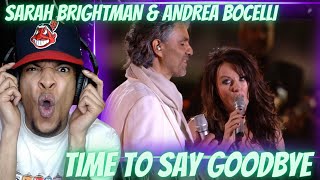 FIRST TIME HEARING  SARAH BRIGHTMAN x ANDREA BOCELLI  TIME TO SAY GOODBYE  REACTION [upl. by Anairam183]