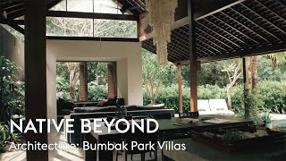 Bumbak Park Villas in Bali Indonesia with Architect Till Marzloff [upl. by Nivlad]