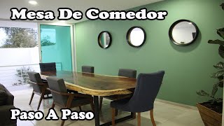 Como Construir Una Mesa De Comedor [upl. by Jannel]