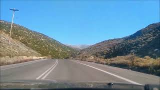 Route by car Tripoli  Miloi  Nafplio in 4k Greece [upl. by Ydisahc]