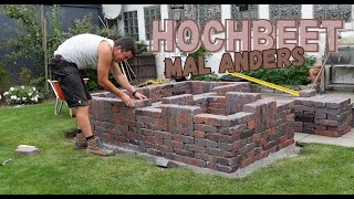 Hochbeet selber bauen  kleben statt mauern  Hello Brick [upl. by Eimirej]