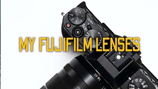 MY Fujifilm Lens Lineup After 5 years amp thoughts on NEW 23mm 14 WR [upl. by Losiram]