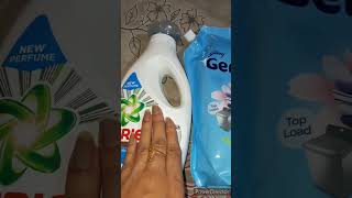 Review of Ariel top load detergent and Genteel matic liquid which is better [upl. by Akierdna]