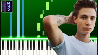 jxdn  Angels amp Demons Piano Tutorial Easy [upl. by Nellir90]