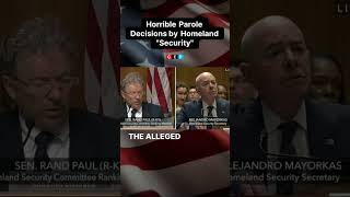 Rand Paul Exposes Homeland Securitys Parole Decisions [upl. by Nylirahs]