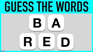 ANAGRAMS WORD GAME 3  25 Scrambled Words Guessing Game [upl. by Yahsed]