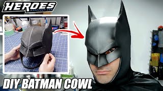 DIY Batman Cowl  EVA Foam Build [upl. by Aidan]