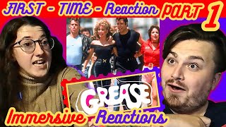 This was unexpected GREASE Reaction 1978  MOVIE REACTION  Part 1  FIRST TIME WATCHING [upl. by Un907]