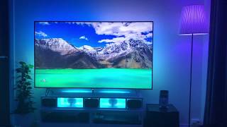 Philips Ambilight 4K  Philips Hue EXTREME Maximum lamps [upl. by Sliwa]