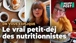 Des nutritionnistes montrent ce qu’elles mangent vraiment au petitdéjeuner [upl. by Gathard]