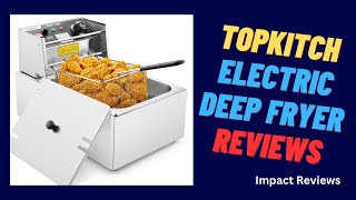 Efficient 10L Stainless Steel Electric Deep Fryer for Home amp Restaurant Use [upl. by Enicnarf278]