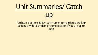 Leisure Unit 3 Lesson 7 Units 13 Revision [upl. by Janik]