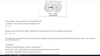 50 Covalente binding bindingslengte [upl. by Nahsyar320]