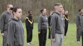 Performing the Army Physical Fitness Test APFT [upl. by Htrow]