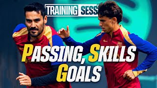 TACTICAL STRATEGY in 5v5 GAME  FC Barcelona training 🔵🔴 [upl. by Ruomyes]