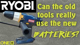 Is This Old RYOBI Drill Better Than My New Drill Can the old tools really use the new batteries [upl. by Lewendal]