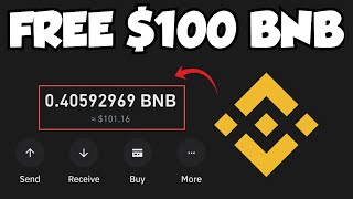 Earn Free 100 BNB Coin On Trust Wallet Without Deposit [upl. by Heinrik122]