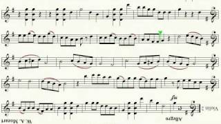 Mozart quotDer Spiegelquot Duet  part 2 [upl. by Etac]