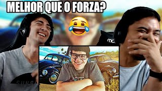 REACT FUSCÃO PRETO INSANO no The Crew Motorfest Games EduUu [upl. by Rehpotsyrhc]