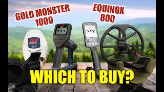 Gold Monster 1000 vs Equinox 800 Target ID Comparison 2024 [upl. by Nhguavad]