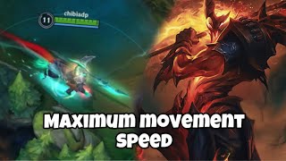 MAXIMUM MOVEMENT SPEED HECARIM BUILD   wild rift [upl. by Minny162]