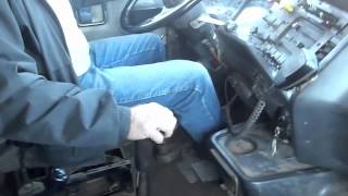 Driving the 1994 Autocar Dump truck with 3406E 475hp and 18 speed [upl. by Reeva]