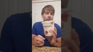 Chobani Greek Yogurt Strawberry Review [upl. by Acireh]