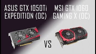 GTX 1050Ti vs GTX 1060  OC VS OC  1080p  11 GAMES [upl. by Eidaj]