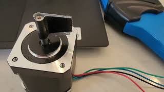 Trinamic GUI stepper motor usage current settings amp velocity mode with an TMC5160 [upl. by Desmond865]