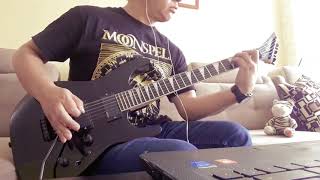 Autopsy  Ridden With Disease guitar cover [upl. by Analem]