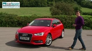 Audi A3 hatchback review  CarBuyer [upl. by Ymmij]