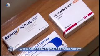 Stirile Kanal D  Antibiotice fara reteta dar monitorizate  Editie de pranz [upl. by Mencher]