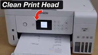 Epson ET 2760 Print Head Cleaning [upl. by Northrup638]