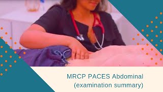 MRCP PACES Station 1  Abdominal [upl. by Artina]