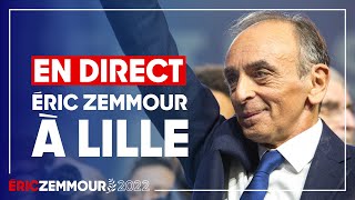 Éric Zemmour  Meeting sur le Pouvoir dAchat à Lille [upl. by Neirb]