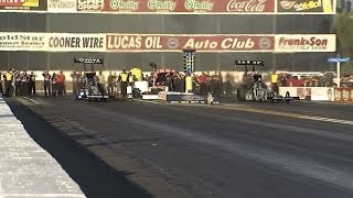 2013 Auto Club NHRA Finals  Qualifying Highlights from Friday [upl. by Mame949]